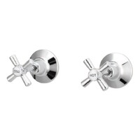 Easy Clean Wall Top Assembly Jumper Valve Chrome