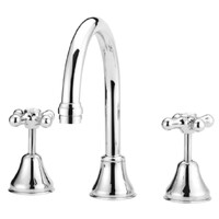 JULZ QUARTER GOOSENECK SINK SET SWIVEL WELS 4 STAR C/P 