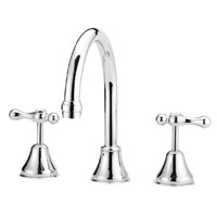 JULZ LEVER GOOSENECK SINK SET SWIVEL WELS 4 STAR C/P 