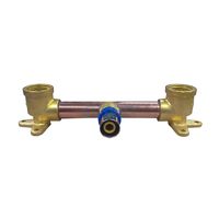 Bushpex Crimp-On Shower Assembly 6" R/A