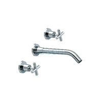 Regatta Wall Spa Set Chrome