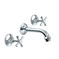 Easy Clean Bath Set Chrome 