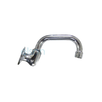 Swivel Spout Wall Tube 100mm Cp Wels 3 Star