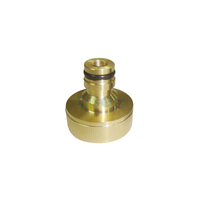 20mm Hose Adaptor Left Hand Thread Dr Brass