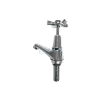 Easy Clean Pillar Tap 'Hot' Chrome Wels 3 Star