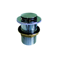 Pop-Up Plug & Waste 32mm X 80mm Brass Cp