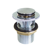 Over Flow Pop-Up Plug & Waste 32mm X 80mm Brass Cp