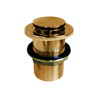 Pop-Up Plug & Waste 32mm X 80mm Brass Gp