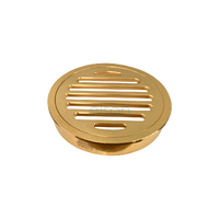 Grate Suit Id Pvc Pipe Rnd 100mm Brass Gp