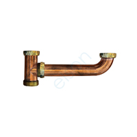 Elson Copper Double Bowl Connector Copper Finish 50mmx300mm