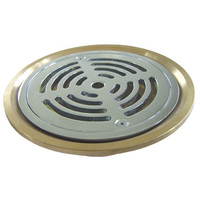 Vinyl Floor Waste Suit Id Pvc Pipe 100mm Brass Cp 