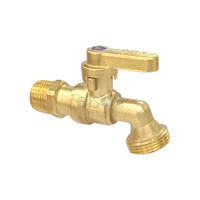 Elson Ball Hose Cock Dr Brass R1/2 Inlet X G3/4B Mi Outlet 72640