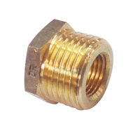 Bush 15mm Mi X 10mm Fi Brass