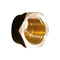 Cap 25mm Brass