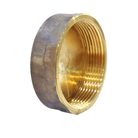 Cap 50mm Brass