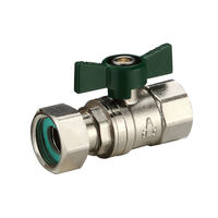 20mm Swivel Nut Ball Valve Water FI 