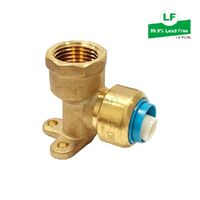 Eps Lf Push-Fit No.15Bp Elbow Lf Dr Brass 16mm X Rp1/2 Fi  