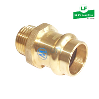 Elson Lf Press Water DN20X1/2"Mi No.3 Adaptor