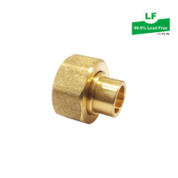 Elson Lf Union Ball Valve Adaptor Lf Dr Brass 15Cs Capillary