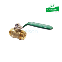 Elson Lf Union Ball Valve Body Lf Dr Brass L/H G1B Mi