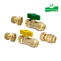 Elson Lf Flared Ubv Kit Gas Inst W/Htr Lf Dr Brass G3/4 Fi X 20Cn