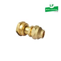 Elson Lf Union Ball Valve Adaptor Lf Dr Brass 15Cn Flared