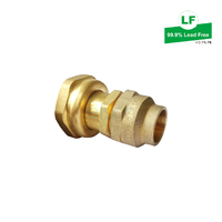 Elson Lf Union Ball Valve Adaptor Lf Dr Brass 20Cn Flared