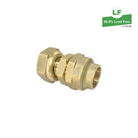 Elson Lf Connector Flared Lf Dr Brass 20Cn X G3/4 Fi L/Nut 