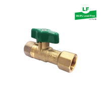 Elson Lf Non-Return Isolating Valve Rp1/2 Fi X Rp1/2 Fi Lf Dr Brass 76020