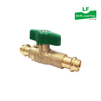 Elson Lf Non-Return Isolating Valve DN15 Press Lf Dr Brass 76030