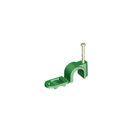 Quick Clip Lag Cop Green 1/2" Twist Nail