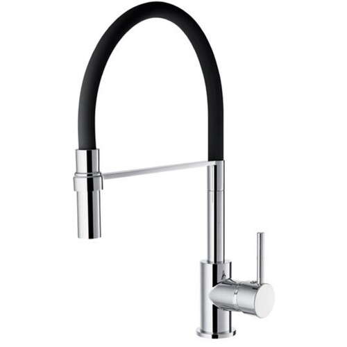 SOLNA FLEXIBLE HOSE (BLACK) MIXER WELS 4 STAR C/P