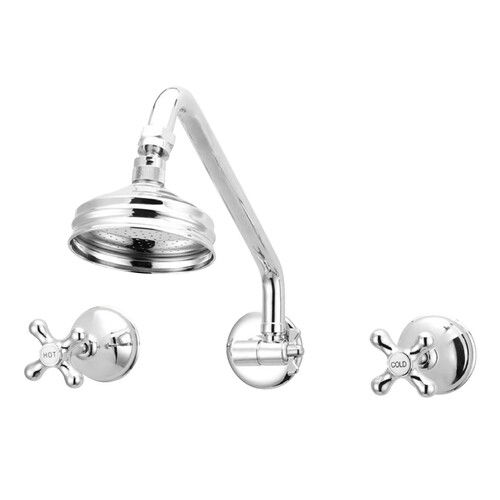 JULZ GOOSENECK SHOWER SET WELS 3 STAR C/P