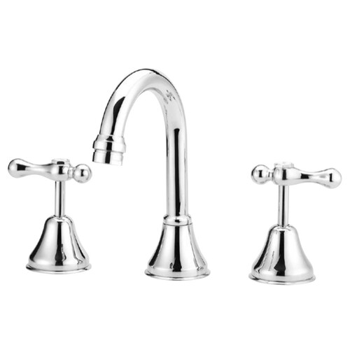 JULZ LEVER BASIN SET SWIVEL WELS 4 STAR C/P