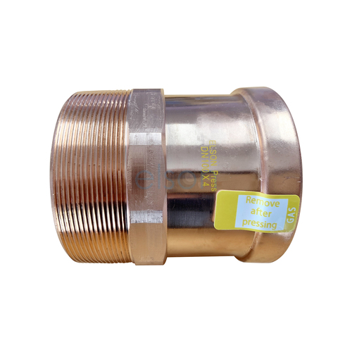 Elson Lf Press Gas DN100 X 4 Copper R Bsp No3 Mi Connector