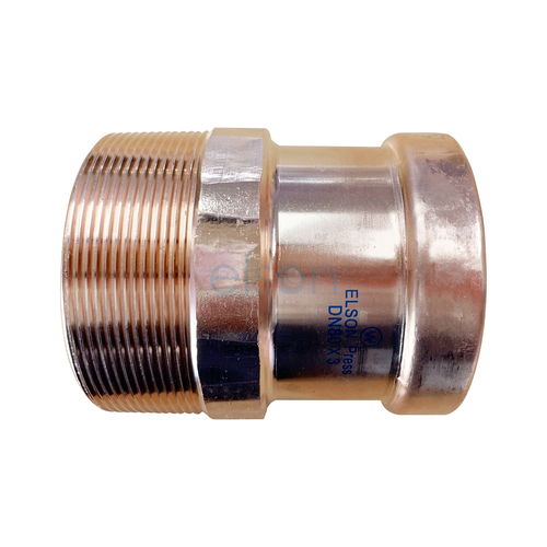 Elson Lf Press Water DN65 X 2 1/2 Copper R Bsp No3 Mi Connector