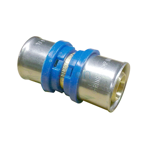 Bushpex  Crimp-On No1 Str. Coupling 25mm