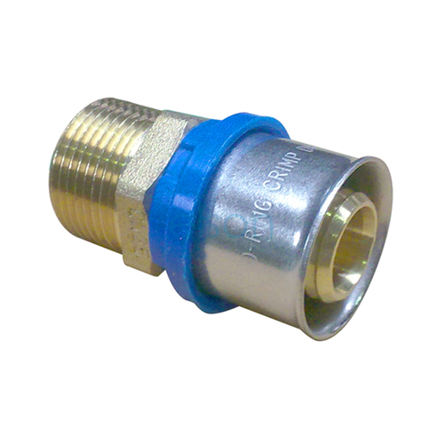 Bushpex  Crimp-On No3 Connector 25X3/4"Mi