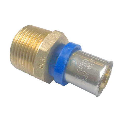 Bushpex  Crimp-On No3 Connector 16X3/4"Mi