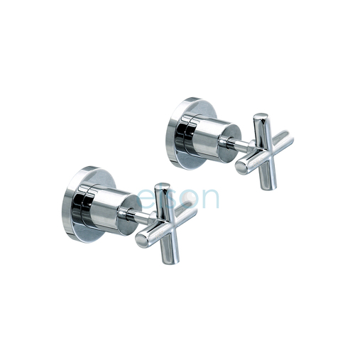 Regatta Wall Stop (Pair) Chrome