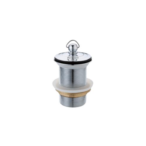 40mm x 80mm DELUXE PLUG AND WASTE WITH OVERFLOW C/P 