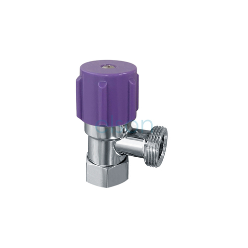 Elson Recycled Water W/M Cock 5/8" Loose Nut Chrome Lilac Handle  60331