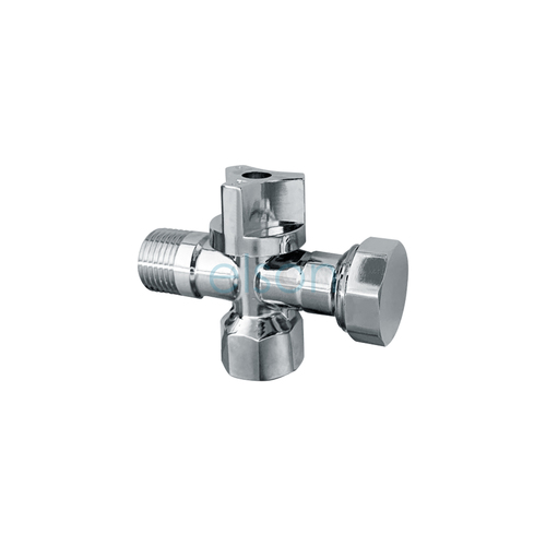 Elson 1/4 Turn Dual Isolation Tap W/Non Return Valve 