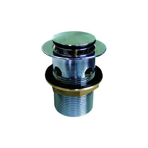 Over Flow Pop-Up Plug & Waste 40mm X 80mm Brass Cp