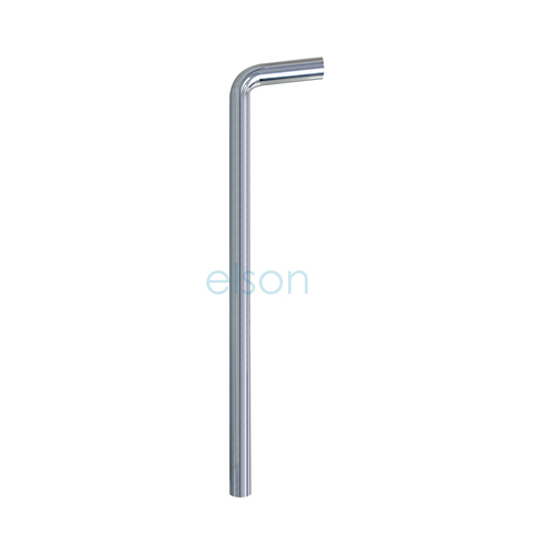 Elson Copper Drop Waste Bend & Nut Chrome 40mmx750mmx150mm 85Deg