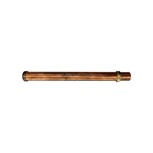 Elson Copper Trap Extension W/ Nut & Rub. Olive Copper Finish 50mmx600mm