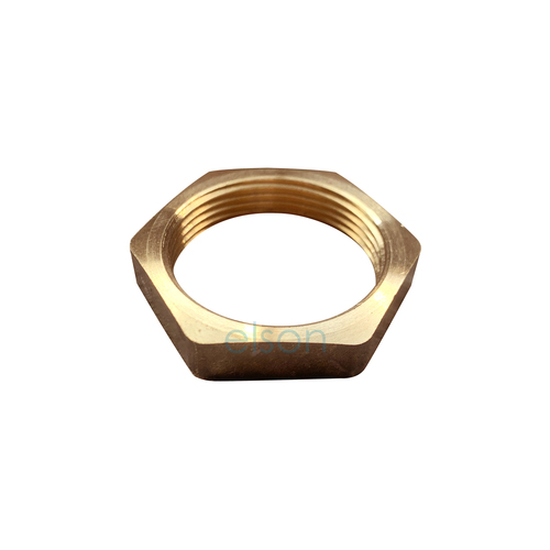 Back Nut 40mm Brass