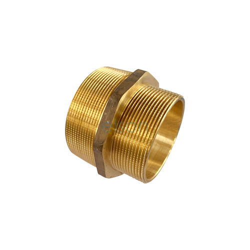 Nipple Red. Hexagon 80mmx65mm Brass