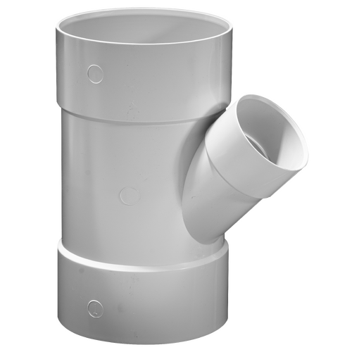 DWV Reducing Junction Plain 100 x 50mm 45Deg