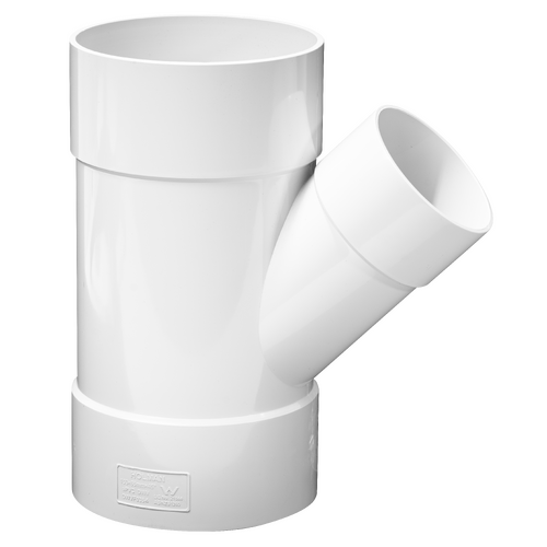 DWV Reducing Junction Plain 100 x 65mm 45Deg